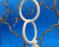 Preview: Baumwollring Duo  mittel  2 Ringe  dm =  34 cm