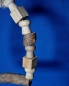 Preview: Bogenschaukel mit Holzklötzen  gross  20 x 29 cm