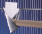 Preview: Sitzstangenhalter Zink - Ausführung Maße 10 x 8 cm
