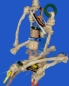 Preview: Mr. Frog small Sisal - Leder - Holz Länge ca. 15 cm