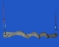 Preview: Natur - Sitzstange aus Drachenholz Länge  35 cm