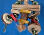 Preview: Triple - Rounds Holz - Sisall small Länge ca. 14 cm