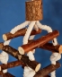 Preview: Kletterturm groß  aus Naturholz Länge ca.40 cm