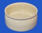 Preview: Tontrog - beige  glasierter - Napf   500 ml