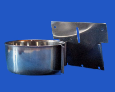 Edelstahlnapf Top  zum anschrauben    0,3 Liter