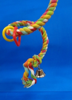 Schaukelspriale  bunt    dm= 2,5 cm  115 cm