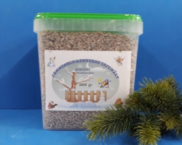 Sonnenblumenkerne geschält 3000 gr. im Frische-Eimer  NEU!!!