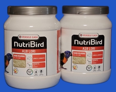 Nutribird A 18    für Loris und Loriculus   800 gr.
