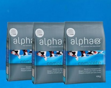 Alpha Complete  6 mm   12 kg   Hauptfutter für jede Jahreszeit