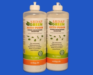 Ardap Green  Puder    200 gr.  mit der natürlichen Kraft aus der Kieselerde