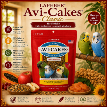 Avi - Cakes  Classic   Sittiche    Lafeber