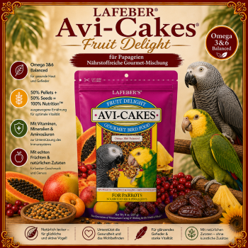 Lafeber Fruit Delight AVI-Cakes für Papageien