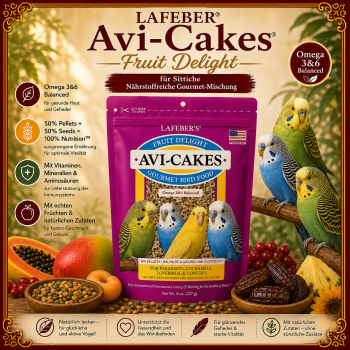 Avi Cakes Frucht   Lefeber `s  Sittiche