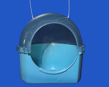 Badewanne hängend    blau