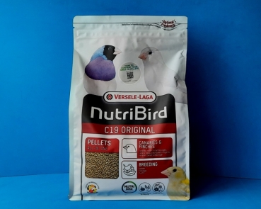 Nutribird C 19  Pellets f. die Zucht 3000 gr.