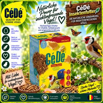 Cede Insektenfutter  600 gr.