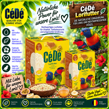 CéDé Lorifutter    1000 gr.