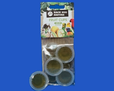 Back Zoo Nature  Frucht - Cups  6 er   Melone