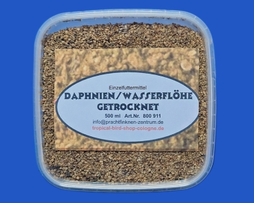 Daphnien  getrocknet Dose  500 ml
