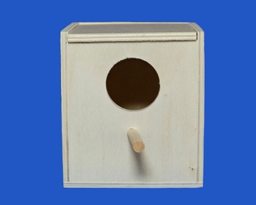 Exotennistkasten  -  Einflugloch -  mini    11 x 13 x 11 cm