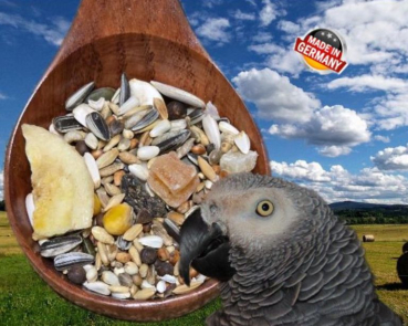 Graupapageien  African  Tropica 1000 gr.
