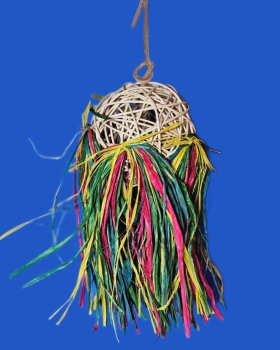 Hay - Sway Sittich    Bast - Schredder   Länge  cä. 37 cm