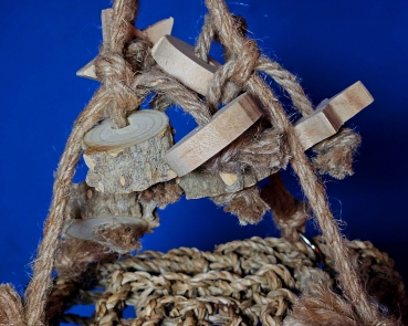 Hängematte & Natur - Schaukel   Maße 19 x 19 cm