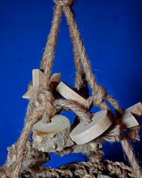 Hängematte & Natur - Schaukel   Maße 19 x 19 cm
