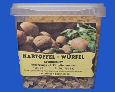 Kartoffelwürfel   Classic - Nature  1000 ml.