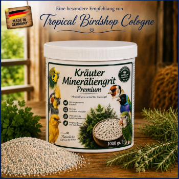 Kräuter Mineralien Grit - Premium 1000 gr.