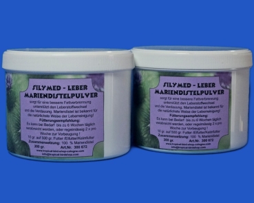 Silymed - Leber Mariendistelpulver   300 gr.