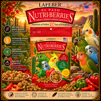 Nutri Berries El Paso für Sittiche