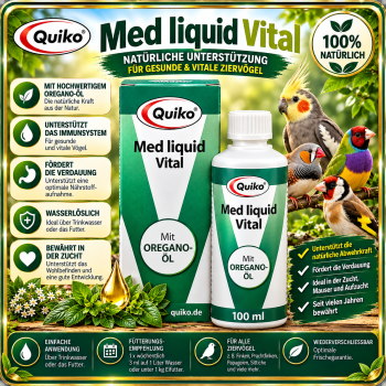 Quiko - Med - Oregano - Liquid -   100 ml