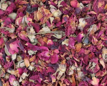 Rosenblütenblätter   Natur getrocknet 100 gr.