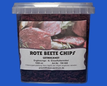Rote Beete Chips Classic - Nature    1000 ml