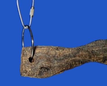 Natur - Sitzstange aus Drachenholz Länge  35 cm