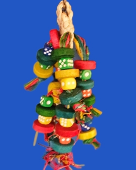 Slices & Dices Knobelbecher Länge ca. 30 cm