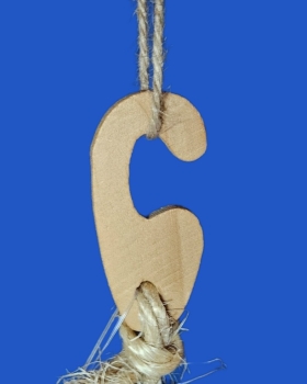 Sittich - Spielzeug Bambus - Freude  Maße 29 x 15 cm