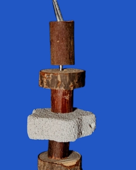 Sittich - Spielzeug Willi der Wurm Maße 14 x 5 cm