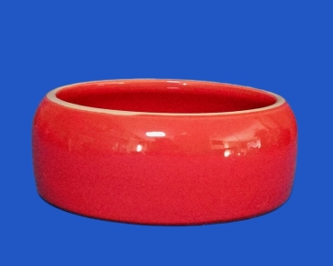 Tontrog - rot  glasierter - Napf   250  ml