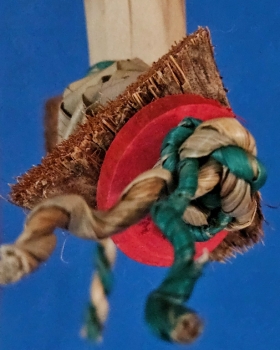 Twin - Tony small Cocos - Sisal - Holz Länge ca. 14 cm