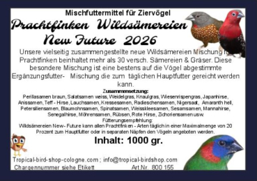 Preview: Wildsämereien New - Future 2026 1000 gr.