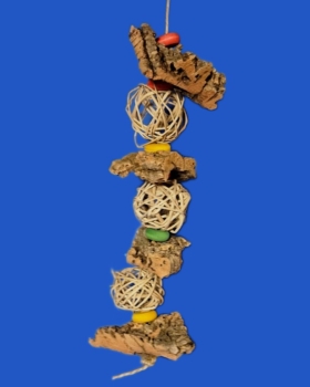 Corky - Ball  Tower  Kork-Bast medium Länge ca. 50 cm
