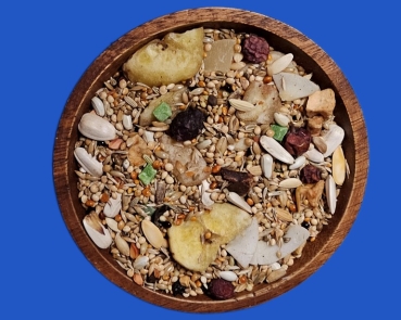 Ziegensittich Früchte - Beeren   1000 gr.