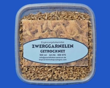 Zwerggarnelen   getrocknet - Dose   500 ml