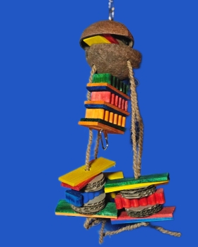 Coco - Rocco  Cocos - Holz Länge ca. 60 x 20 cm