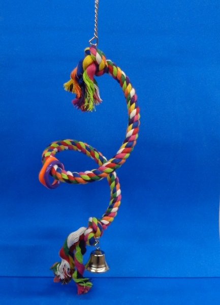 Schaukelspriale  bunt    dm= 2,5 cm  115 cm