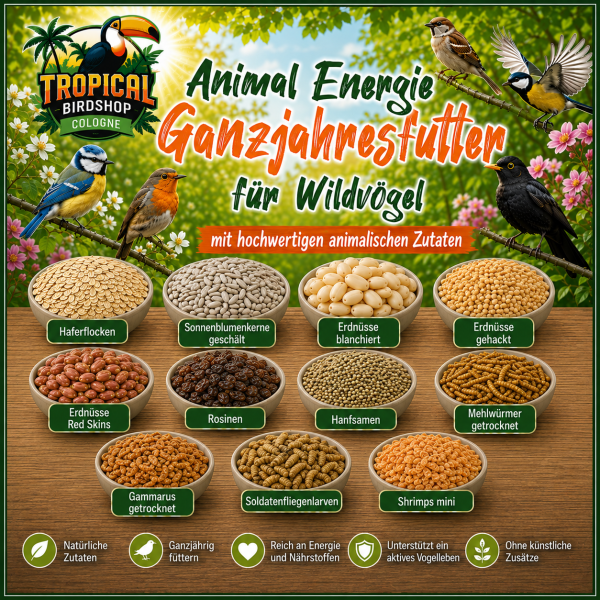 Animal - Energie Ganzjahresfutter   2000 gr.