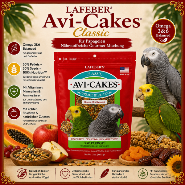 Avi - Cakes   Papageien Lafeber