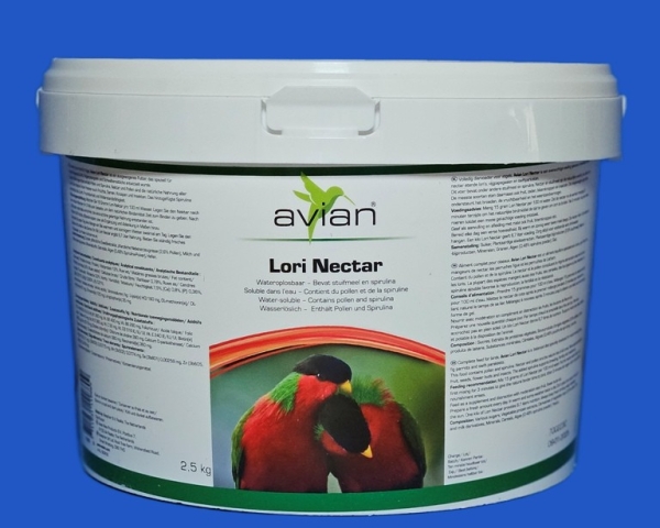 Avian - Lori  Nektar  Eimer  2500  gr.